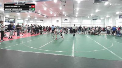 C-126 lbs Consi Of 16 #1 - Griffen Freeman, NY vs Vincent Henrickson, NY
