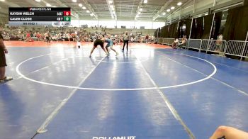 195 lbs Rr Rnd 1 - Kaydin Welch, 84 Athletes Black vs Caleb Close, 4M Power