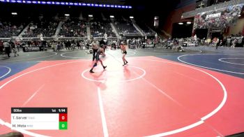 90 lbs Rr Rnd 2 - Tarren Sarver, Touch Of Gold WC vs Manuel Mota, Widefield WC