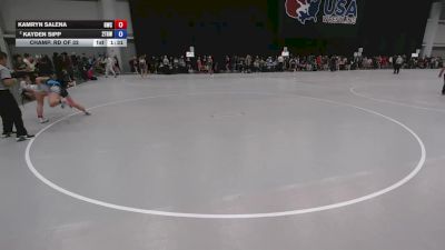 140 lbs Champ. Rd Of 32 - Kamryn Salena, Grind Wrestling Club vs Kayden Sipp, 2 Tuff Gym Wrestling Club