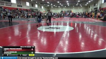 55 lbs Champ. Round 1 - Owen Pronschinske, LAW vs Gavin Boehlke, No Nonsense