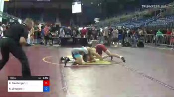 132 lbs Consi Of 64 #2 - Kyler Neuberger, Wisconsin vs Raul Jimenez, California