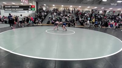 115 lbs Round 4 - Jacoby Crocker, Angry Fish vs William Van Bruggen, Siouxland Wrestling Academy