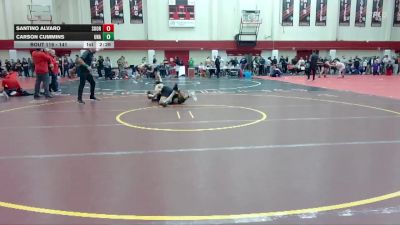 141 lbs Cons. Round 1 - Santino Alvaro, Southern Oregon vs Carson Cummins, Unattached