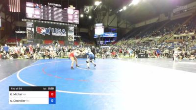 200 lbs Rnd Of 64 - Kiona Michel, Washington vs Abigail Chandler, Missouri