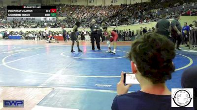 108 lbs Round Of 64 - Demarco Guzman, El Reno vs Kingston Mixon, Midwest City Bombers