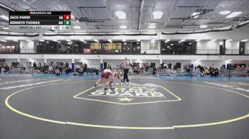 141 lbs Quarterfinal - Kenneth Thomas, Adrian vs Zack Parisi, Chicago