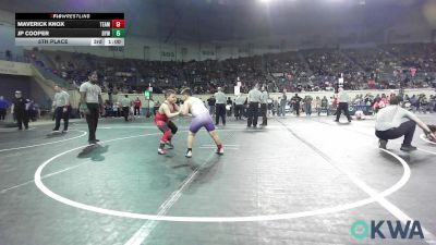 105 lbs Consi Of 8 #2 - Cael Pritchard, Bristow Elementary Wrestling Club vs Connor Hobart, Carl Albert