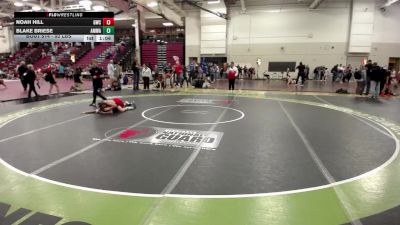92 lbs Semis - Blake Briese, Amery Warriors vs Noah Hill, GunSmoke Wrestling Club