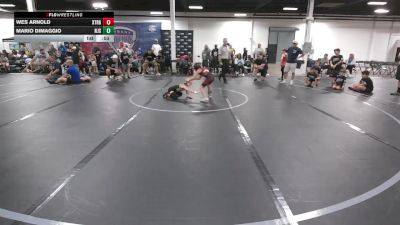 56 lbs Round 3 (6 Team) - Wes Arnold, Xtreme Team Grey vs Mario DiMaggio, NJ Squeeze