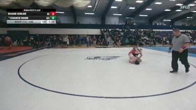149 lbs Quarterfinal - Shane Kibler, Kings vs Chance Babb, Alvernia
