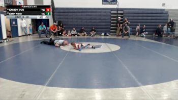 40 lbs Cons. Round 1 - Ezra Heim, Grizzly Wrestling Club vs Easton Oos, Treasure Valley Wrestling Club