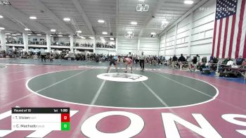 160 lbs Round Of 16 - Tucker Vician, Natick vs Christian Machado, Saugus/Peabody