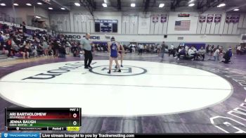 140 lbs Cons. Round 3 - Ari Bartholomew, Goldendale vs Jenna Baugh, Kiona Benton