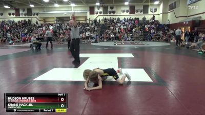 J-5 lbs Cons. Semi - Shane Hack Jr., Unattached vs Hudson Hrubes, VS Vikings Wrestling Club