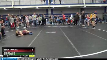 72 lbs Round 2 (8 Team) - Owen Swindell, 4M vs Chris Baldo, Bitetto Trained