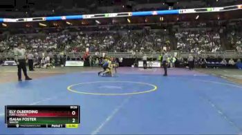 5th Place Match - Isaiah Foster, Wahoo vs Ely Olberding, Fort Calhoun
