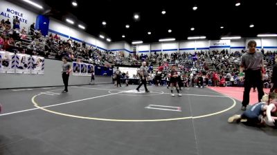 40 lbs Round Of 16 - Rhiller Ellison, El Reno Wrestling Club vs Cole Terrell, F-5 Grappling