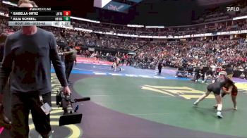 G120-4A Semifinal - Isabella Ortiz, La Junta Girls vs Julia Schnell, Berthoud Girls