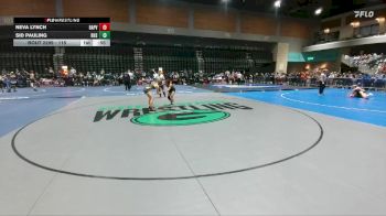 115 lbs Cons. Round 2 - Sid Pauling, Basha vs Neva Lynch, Baker / Powder Valley