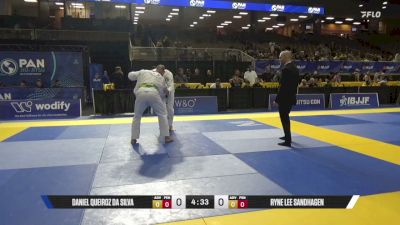 Ryne Lee Sandhagen vs Daniel Queiroz Da Silva 2026 Pan Jiu Jitsu IBJJF Championship
