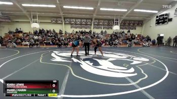 185 lbs Champ. Round 1 - Mareli Marin, Snowflake vs Kiara Lewis, Hamilton High School