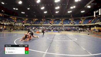 220 lbs Cons. Round 1 - Brandon Bavirsha, Lincoln-Way West vs Nick Waddle, DeKalb