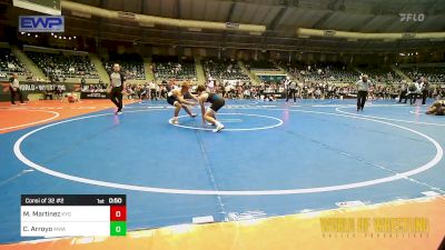 115 lbs Consi Of 32 #2 - Matthew Martinez, Kansas Young Guns vs Caleb Arroyo, Moen Wrestling Academy