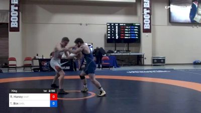 70 kg Round 4 - Ryan Haney, Unattached vs Timmy Box, Carlsbad Legacy Wrestling