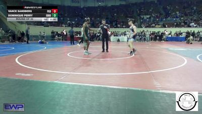 123 lbs Round Of 32 - Vance Sandberg, Piedmont vs Dominique Perry, Edmond Santa Fe