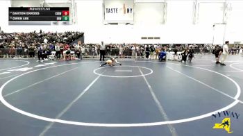 67 lbs Champ. Round 1 - Daxton Ekross, Cato Blue Devils Wrestling vs Owen Lee, Beaver River Wrestling