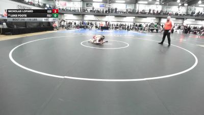 118 lbs Consi Of 32 #2 - Nicholas Lofaro, Ossining vs Luke Foote, Poly Prep