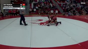 150 lbs Round 1 (4 Team) - Max Franklin, Thompson HS vs Landon Moore, Grissom Hs