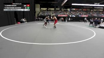 197 lbs Cons. Round 4 - 8 Asher Ruchti, Southern Oregon vs 6 Trayvonne Jackson, Grand View