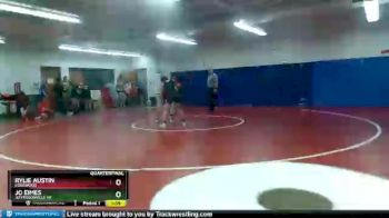 106 lbs Quarterfinal - Jo Eimes, Jeffersonville HS vs Rylie Austin, Edgewood