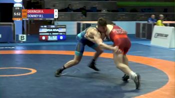 86 kg Semifinal - Alex Dieringer, USA vs Pat Downey, USA