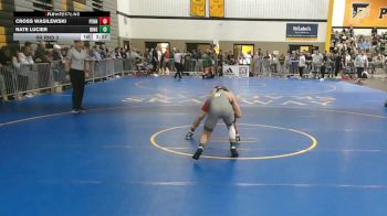 149Black lbs Rr Rnd 3 - Cross Wasilewski, Penn vs Nate Lucier, Binghamton
