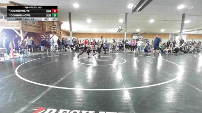 93 lbs Final - Colton Waite, Cornino vs Connor Howe, Scranton