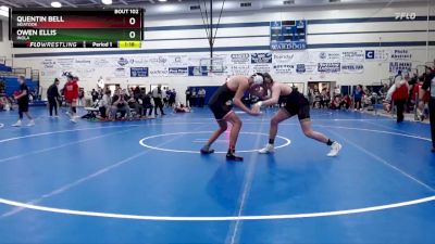 190 lbs Quarterfinal - Quentin Bell, SKIATOOK vs Owen Ellis, Inola