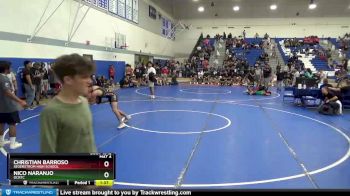 152 lbs Quarterfinal - Christian Barroso, Segerstrom High School vs Nico Naranjo, OCRTC