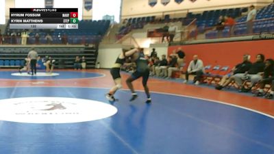 132 lbs Round 3: 1st Wb - Hyrum Fossum, Mary Persons vs Kyrin Matthews, Stephenson
