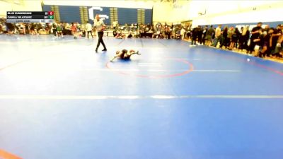 49 lbs Cons. Semi - Camila Velazquez, Legacy Wrestling Center vs Ellis Cunningham, Reign WC