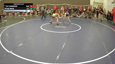 120 lbs Cons. Round 1 - Lily Hammond, Enumclaw vs Rylee Brice, Kelso