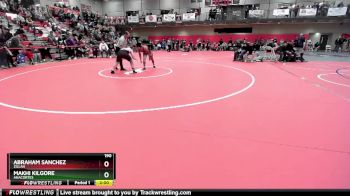 190 lbs Champ. Round 2 - Makhi Kilgore, Anacortes vs Abraham Sanchez, Zillah
