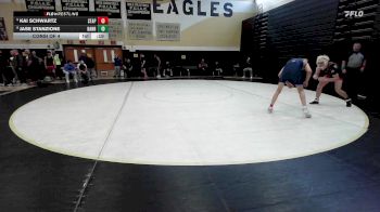 132 lbs Consi Of 4 - Kai Schwartz, Staples vs Jase Stanzione, Danbury