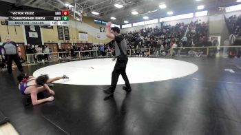 138 lbs Semifinal - Victor Velez, Danbury vs Christopher Smith, Westhill