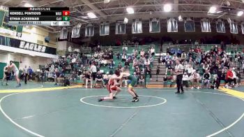 113 lbs 7th Place Match - Ethan Ackerman, Clay vs Kendell Pontious, Wauseon