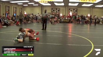 Cons. Round 2 - Justus Burns, Elite Wrestling vs Carter Kelly, Steel Valley Renegades