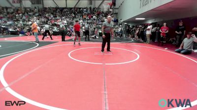 130 lbs Semifinal - Chance Dewey, Tulsa Blue T Panthers vs Tucker Goins, G3 Grappling