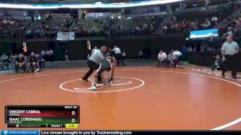 138 lbs Champ. Round 1 - Vincent Cabral, Pomona vs Isaac Coronado, Chatfield